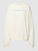 Knowledge Cotton Apparel Sweatshirt mit überschnittenen Schultern in O...