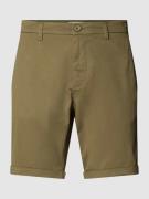 Knowledge Cotton Apparel Regular Fit Chino-Shorts mit Gesäßtaschen in ...