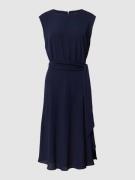 Lauren Ralph Lauren Knielanges Kleid mit Bindegürtel Modell 'VILODIE' ...