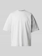 Alpha Industries T-Shirt mit Label-Patch Modell 'LOGO' in Hellgrau, Gr...