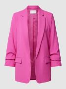 Jake*s Collection Blazer mit offener Vorderseite in Fuchsia, Größe 32