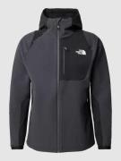 The North Face Softshell-Jacke mit Label-Print in Black, Größe L