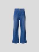 Marni Loose Fit Jeans mit Knopfverschluss in Blau, Größe 46
