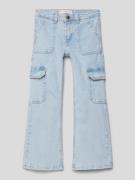 Mango Bootcut Jeans mit Cargotaschen Modell 'susi' in Hellblau, Größe ...