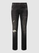 Jack & Jones Jeans im Used-Look Modell 'GLENN' in Dunkelgrau, Größe 29...