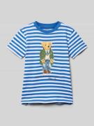 Polo Ralph Lauren Kids T-Shirt mit Logo-Print in Royal, Größe 92