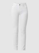 Garcia Super Slim Fit High Waist Jeans mit Eingrifftaschen in Weiss, G...