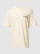 Jack & Jones T-Shirt mit Motiv-Print Modell 'RECIPE' in Ecru, Größe M