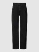 EIGHTYFIVE Straight Fit Jeans im 5-Pocket-Design in Black, Größe 29