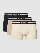 BOSS Boxershorts mit elastischem Label-Bund Modell 'Bold' im 3er-Pack ...