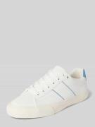 BOSS Sneaker mit Kontrastbesatz Modell 'Aiden' in Weiss, Größe 37