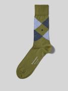 Burlington Socken mit Allover-Muster Modell 'MANCHESTER' in Schilf, Gr...
