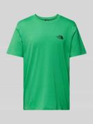 The North Face T-Shirt mit Label-Print Modell 'SIMPLE DOME' in Gruen, ...