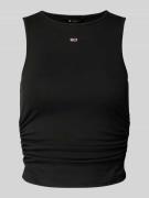 Tommy Jeans Slim Fit Tanktop mit seitlichen Raffungen Modell 'GATHERIN...