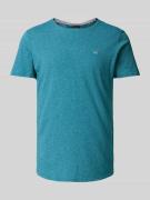 Tommy Jeans Slim Fit T-Shirt mit Rundhalsausschnitt in Petrol, Größe X...