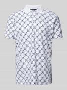 JOOP! Collection Regular Fit Poloshirt mit Allover-Logo-Print Modell '...