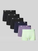 ADIDAS SPORTSWEAR Trunks mit elastischem Logo-Bund im 6er-Pack in Mint...