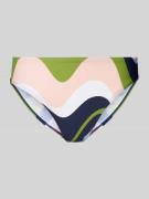 Esprit Bikini-Hose mit Allover-Print Modell 'WAVE BEACH' in Hellgruen,...