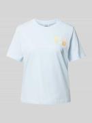 Esprit T-Shirt mit Rundhalsausschnitt in Hellblau, Größe S