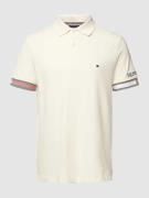 Tommy Hilfiger Slim Fit Poloshirt mit Label-Stitchings Modell 'FLAG CU...