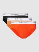 Calvin Klein Underwear Slip mit elastischem Logo-Bund im 3er-Pack in O...