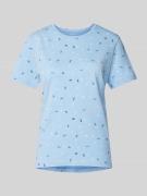 Tom Tailor T-Shirt mit Rundhalsausschnitt in Hellblau, Größe S