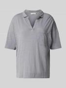 Marc O'Polo T-Shirt mit aufgesetzter Brusttasche in Rauchblau, Größe X...