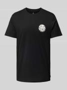 Rip Curl T-Shirt mit Label-Print Modell 'WETSUIT' in Black, Größe S