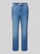 Brax Slim Fit Jeans mit verkürztem Schnitt Modell 'STYLE.MARY' in Blau...