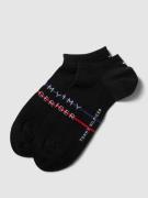 Tommy Hilfiger Sneakersocken mit Kontraststreifen in Black, Größe 39/4...