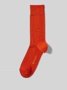 Burlington Socken mit Label-Schriftzug Modell 'Lord' in Koralle, Größe...
