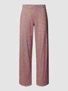 Skiny Pyjama-Hose mit Allover-Muster in Orange, Größe 36