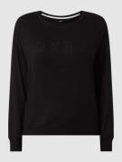 DKNY Sweatshirt in melierter Optik in Black, Größe XS