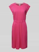 Ragwear Kleid mit Rundhalsausschnitt Modell 'Fimala' in Pink, Größe XS