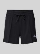 ADIDAS SPORTSWEAR Shorts mit elastischem Bund in Black, Größe M