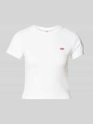 Levi's® T-Shirt mit Label-Print Modell 'ESSENTIAL SPORTY' in Weiss, Gr...