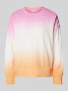 Frieda & Freddies Sweatshirt mit Farbverlauf in Pink, Größe 40