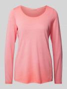 Smith and Soul Strickshirt im langärmeligen Design in Pink, Größe XS
