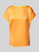 Christian Berg Woman Blusenshirt mit U-Boot-Ausschnitt in Dunkelorange...