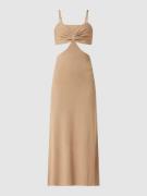 Marciano Guess Strickkleid mit Cut Outs Modell 'Cora' in Sand, Größe X...