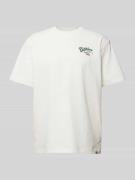 Dickies T-Shirt mit Label-Print Modell 'RAVEN' in Offwhite, Größe XL