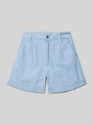 Blue Effect Bermudas mit Drapierungen in Hellblau, Größe 152