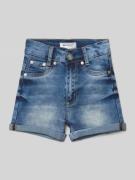 Blue Effect Slim Fit Jeansshorts im 5-Pocket-Design in Blau, Größe 146