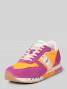 Blauer USA Sneaker im Colour-Blocking-Design Modell 'MELROSE' in Pink,...