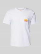 Sundek T-Shirt mit Brusttasche Modell 'New Herbert' in Weiss, Größe S
