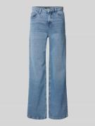 OPUS Relaxed Fit Jeans mit Kontrastnähten in Hellblau, Größe 36