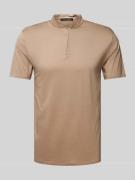 Drykorn Poloshirt in unifarbenem Design Modell 'Louis' in Beige, Größe...