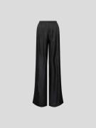 Anine Bing Seidenhose mit elastischem Bund in Black, Größe XS