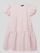 OVS Kleid mit Rundhalsausschnitt in Rosa, Größe 116