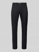 Pierre Cardin Tapered Fit Hose im 5-Pocket-Design Modell 'Lyon' in Bla...